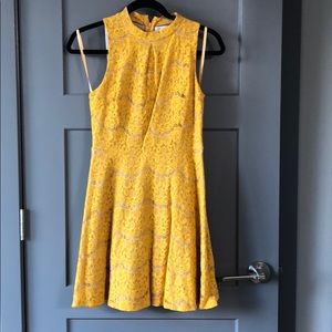 Yellow junior dress